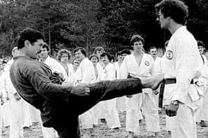 В СССР запрещали японское боевое искусство карате. 1980г. 